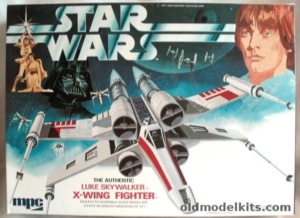 MPC Star Wars Luke Skywalker X-Wing Fighter, 1-1914 plastic model kit
